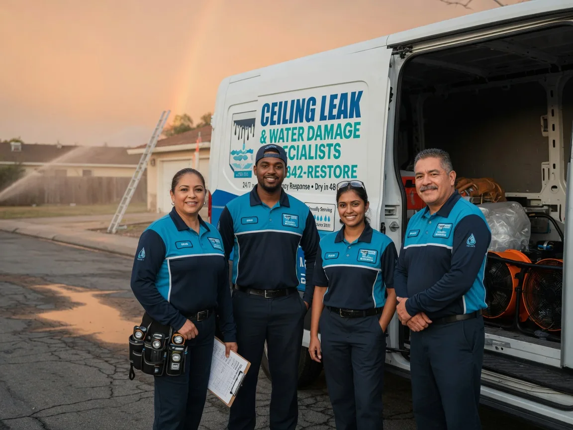 Ceiling Leak Cleanup company in Cowansville, PA