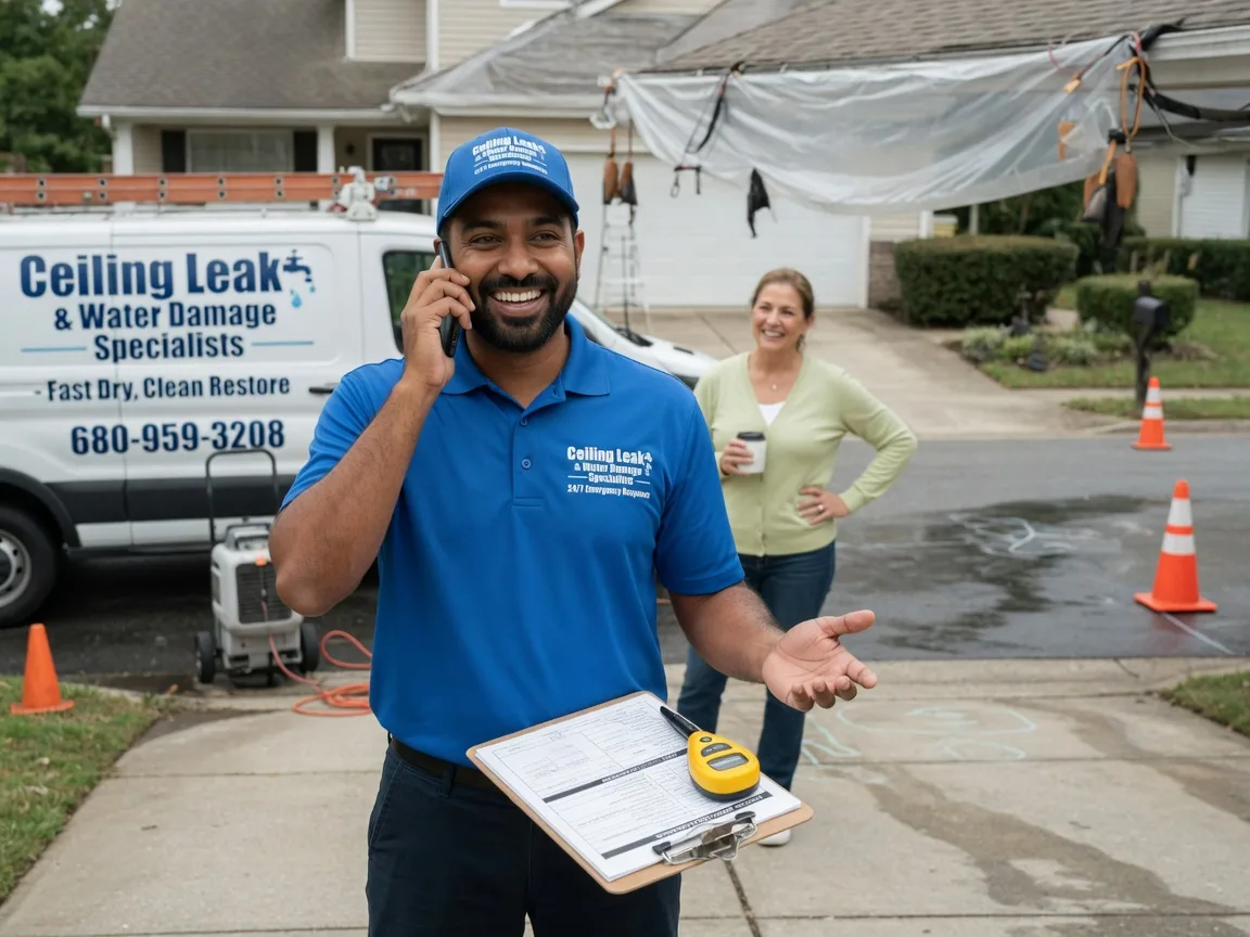 Ceiling Leak Cleanup Cowansville, PA FAQs
